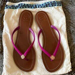 Tory Burch Fuchsia Sandals